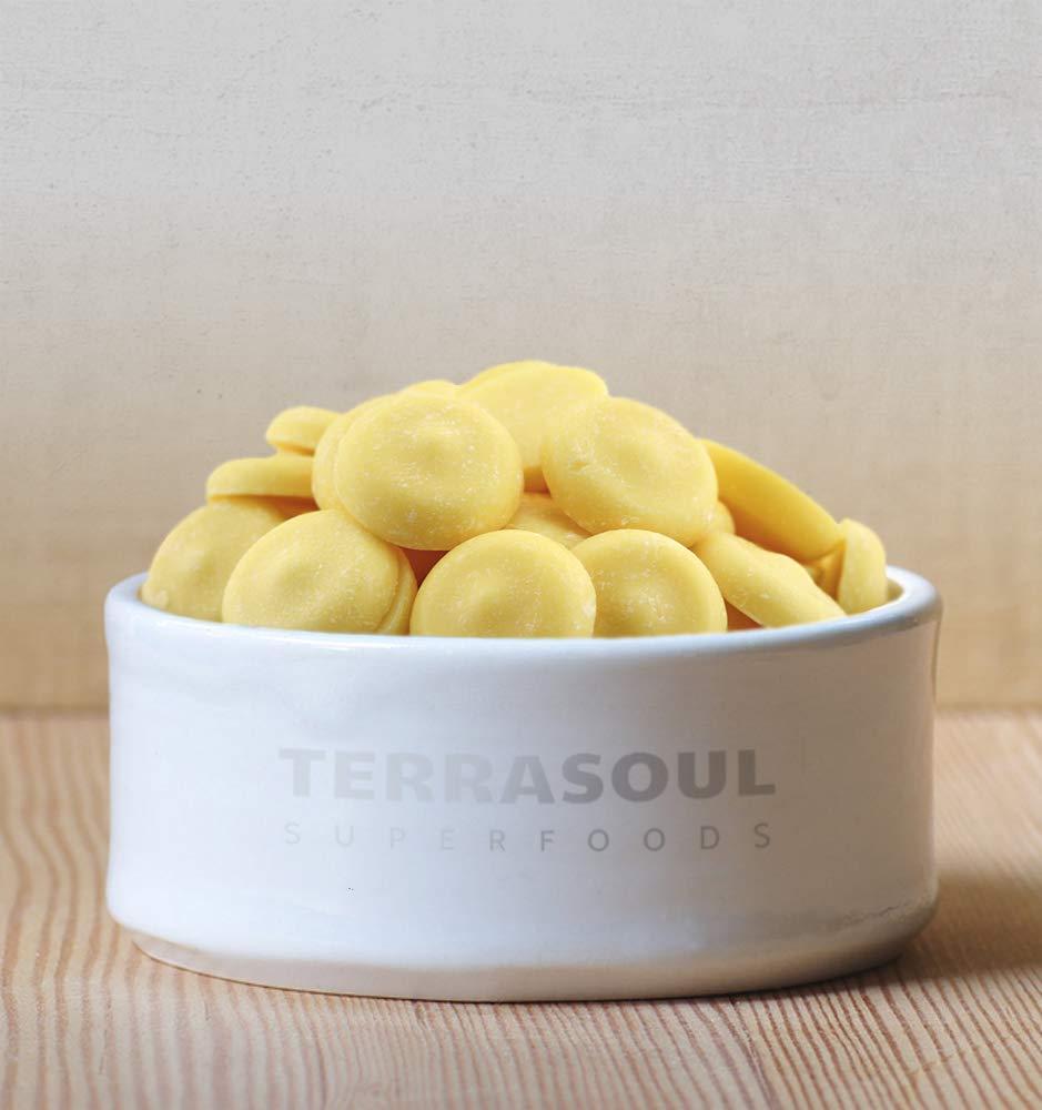 Terrasoul Superfoods Terrasoul Superfoods Organic Cacao Butter Wafers, 4 Lbs (4 Pack) - Raw | Keto | Vegan | Unrefined