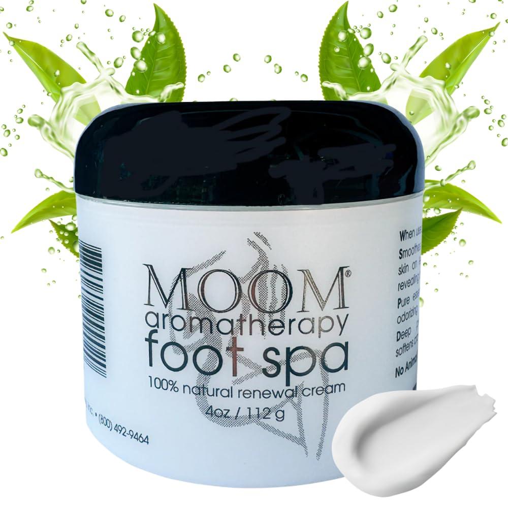 MOOM MOOM Organic Sugar Wax Hair Removal Kits for Sensitive Skin with Tea Tree Oil and Lavender; Mens Aloe Vera Wax; Plus Essential Oil Foot Spa Cream for Soft, Smooth Feet and Dry Skin Relief.