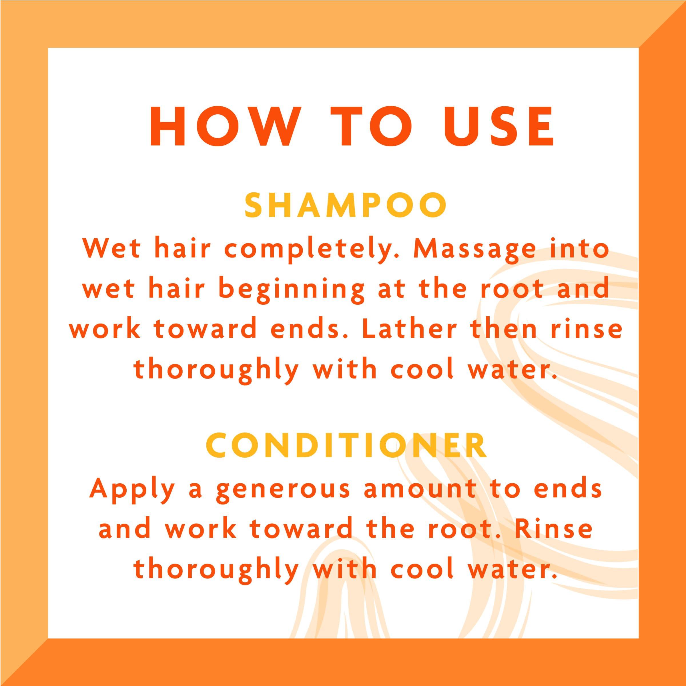 Cantu Cantu Shampoo & Conditioner with Shea Butter for Natural Hair, 1L (Pack of 2)