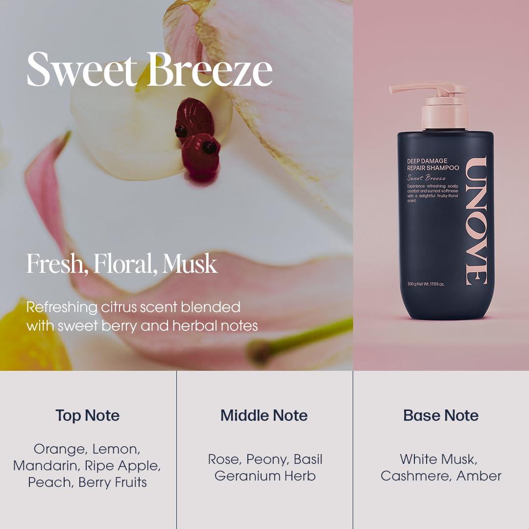 DR.FORHAIR UNOVE Deep Damage Repair Shampoo 500ml/16.91fl.oz