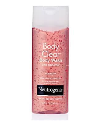 Neutrogena Neutrogena Body Clear Body Wash, Pink Grapefruit 8.5 oz (Pack of 3)