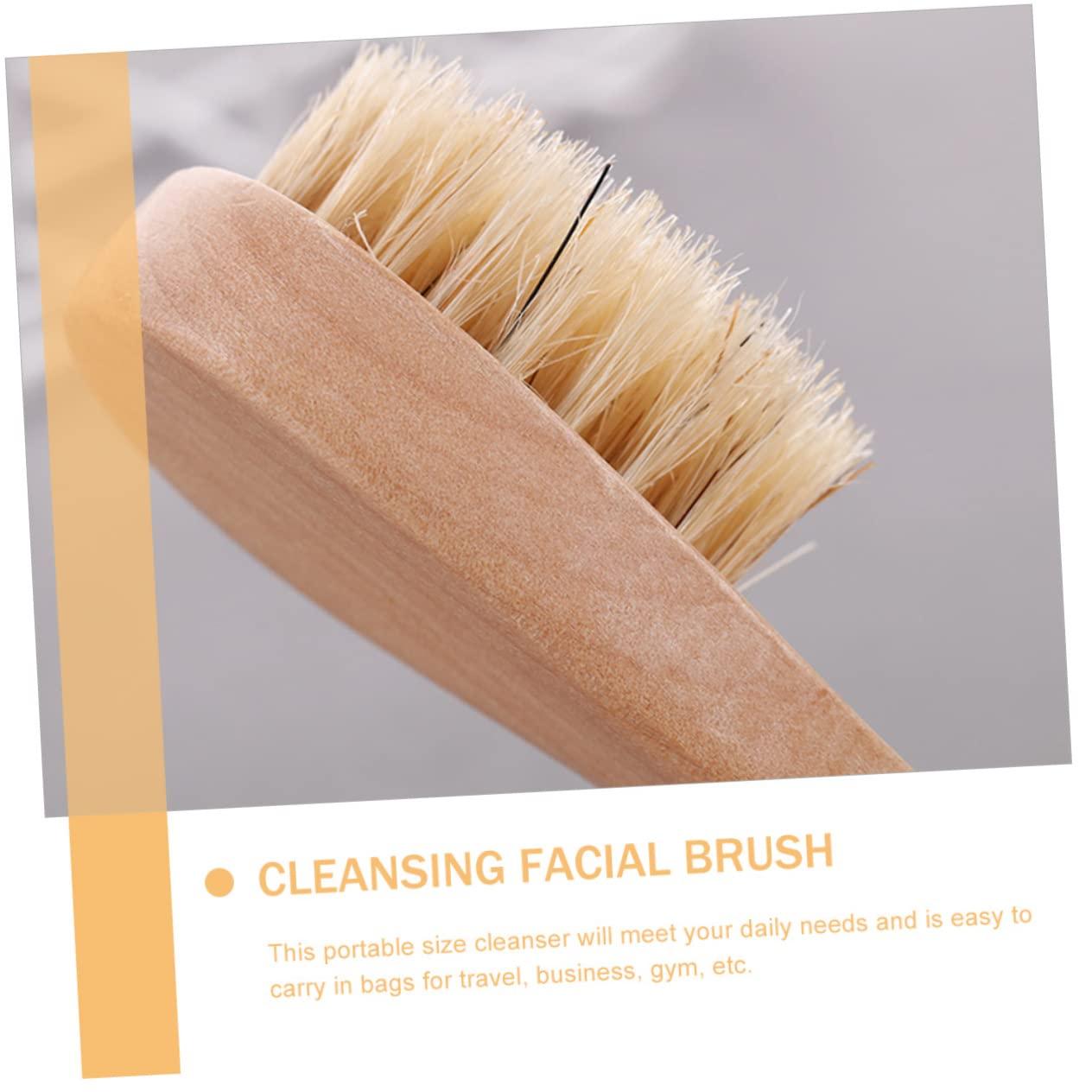 IWOWHERO IWOWHERO 5pcs Face Brush Face Scrubber Facial Tools Skin Care Tools Cleaning Tools Pore Cleaner Female Facial Brush Manual Facial Brush Face Cleansing Tool Handhold Facial Brush Hemu