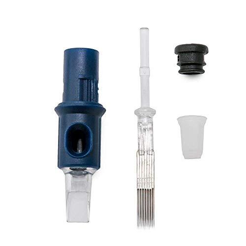 Precision Needles Precision Tattoo Cartridge Needles .35 Diameter 9 Tight Round Liner - 9RL, Box of 20