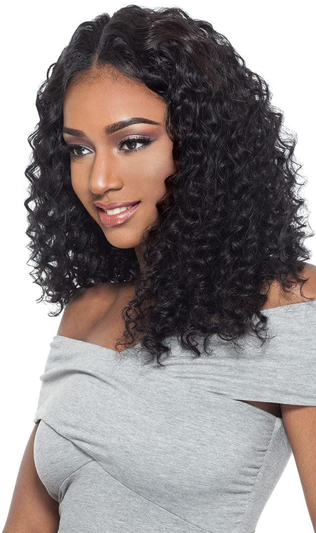 Outre Outre Purple Pack Wavy Style Human Hair Weaves - DEEP WAVE 18 (T1B/BU)