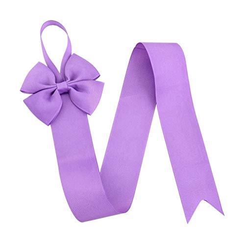 Elandy 12PCS Ribbon Hair Bow Holder Organizer Hair Accessories Storage Organizer Headband Hair Clips Display Hanger Hanging Tools for Women Girls