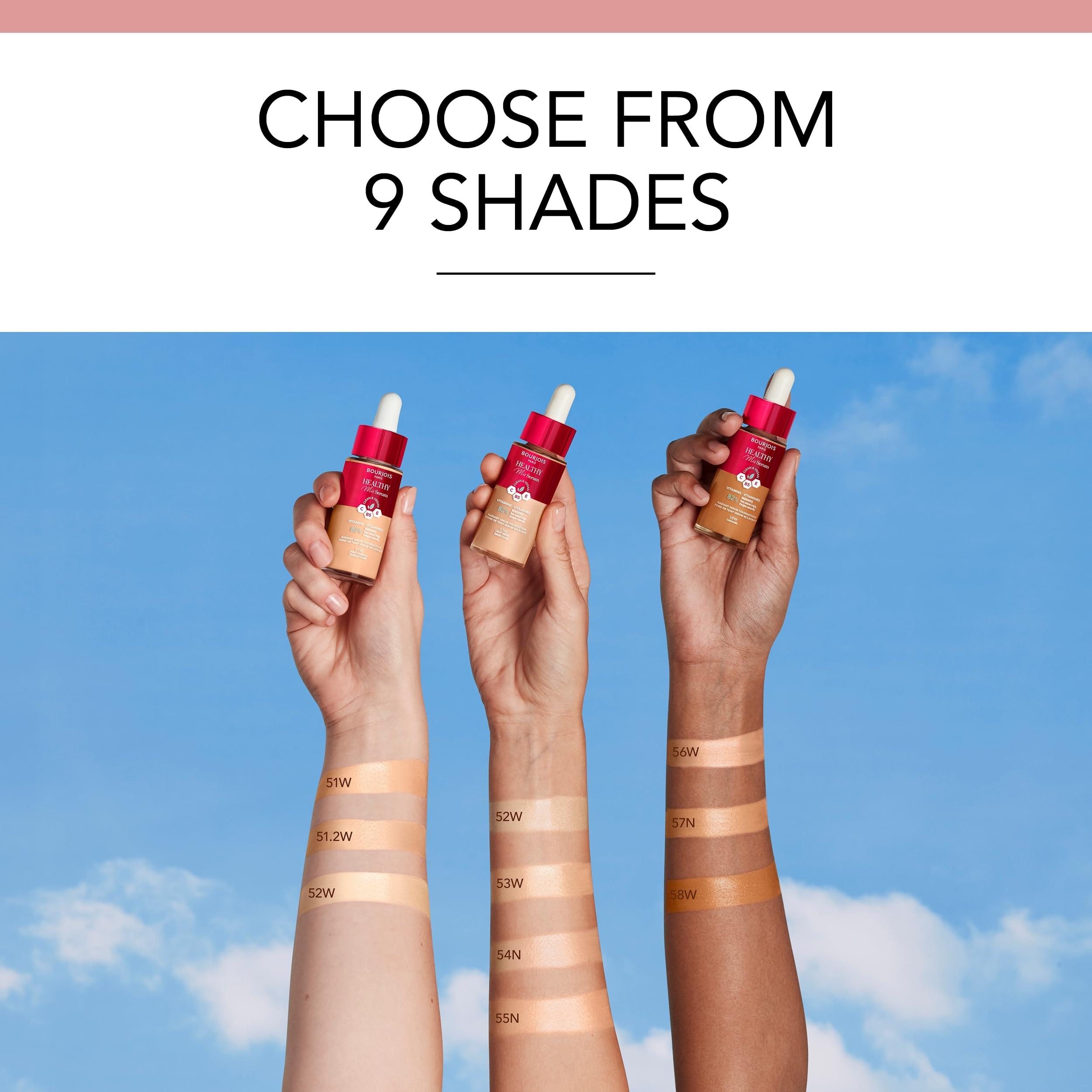 Bourjois Bourjois Fond de Teint Healthy Mix Serum Foundation for a natural look (53W Light Beige)