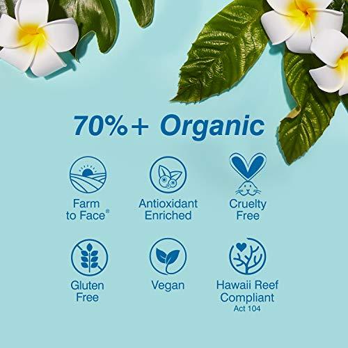 Coola COOLA Organic Face Sunscreen SPF 50 Sunblock Lotion, Dermatologist Tested Skin Care for Daily Protection, Vegan and Gluten Free, White Tea, 1.7 Fl Oz