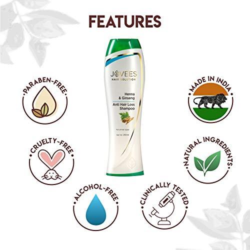 Jovees Jovees Henna & Ginseng Anti Hair Loss Shampoo 250ml