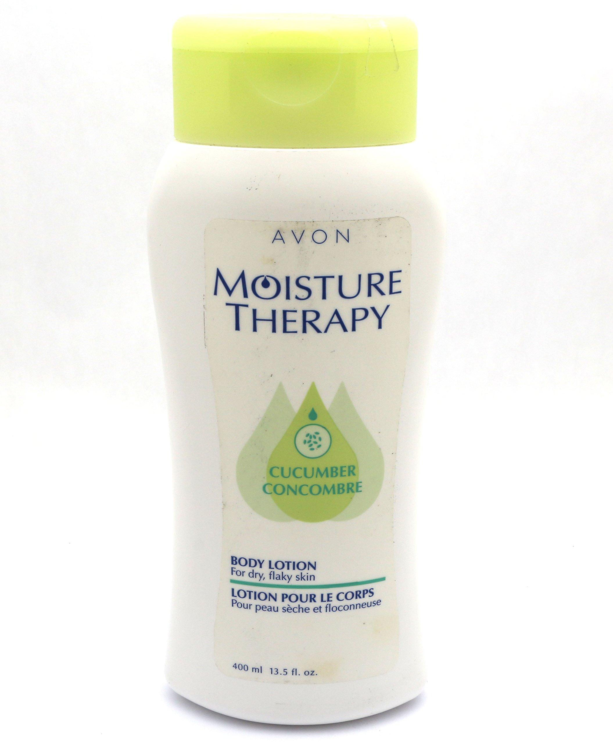 AVON Avon Moisture Therapy Body Lotion Dry Flaky Skin Cucumber