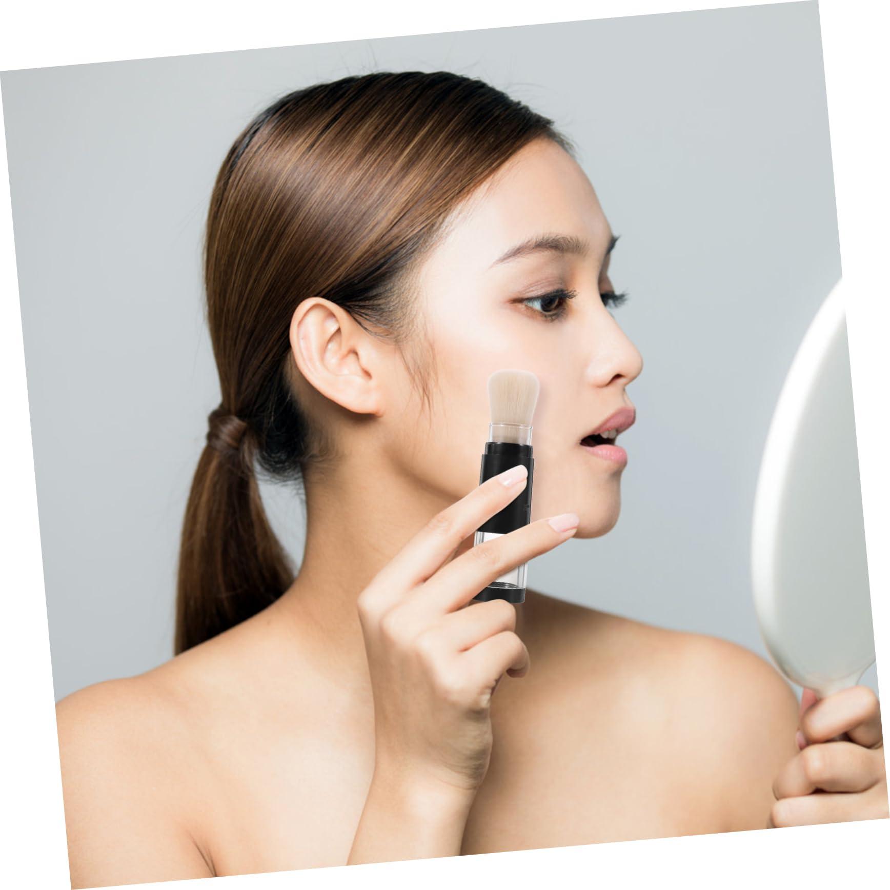 DOITOOL DOITOOL Portable Refilable Powder Brush Container Makeup Brush Blush for Makeup Highlighter Brush Powder Brush for Pressed Powder