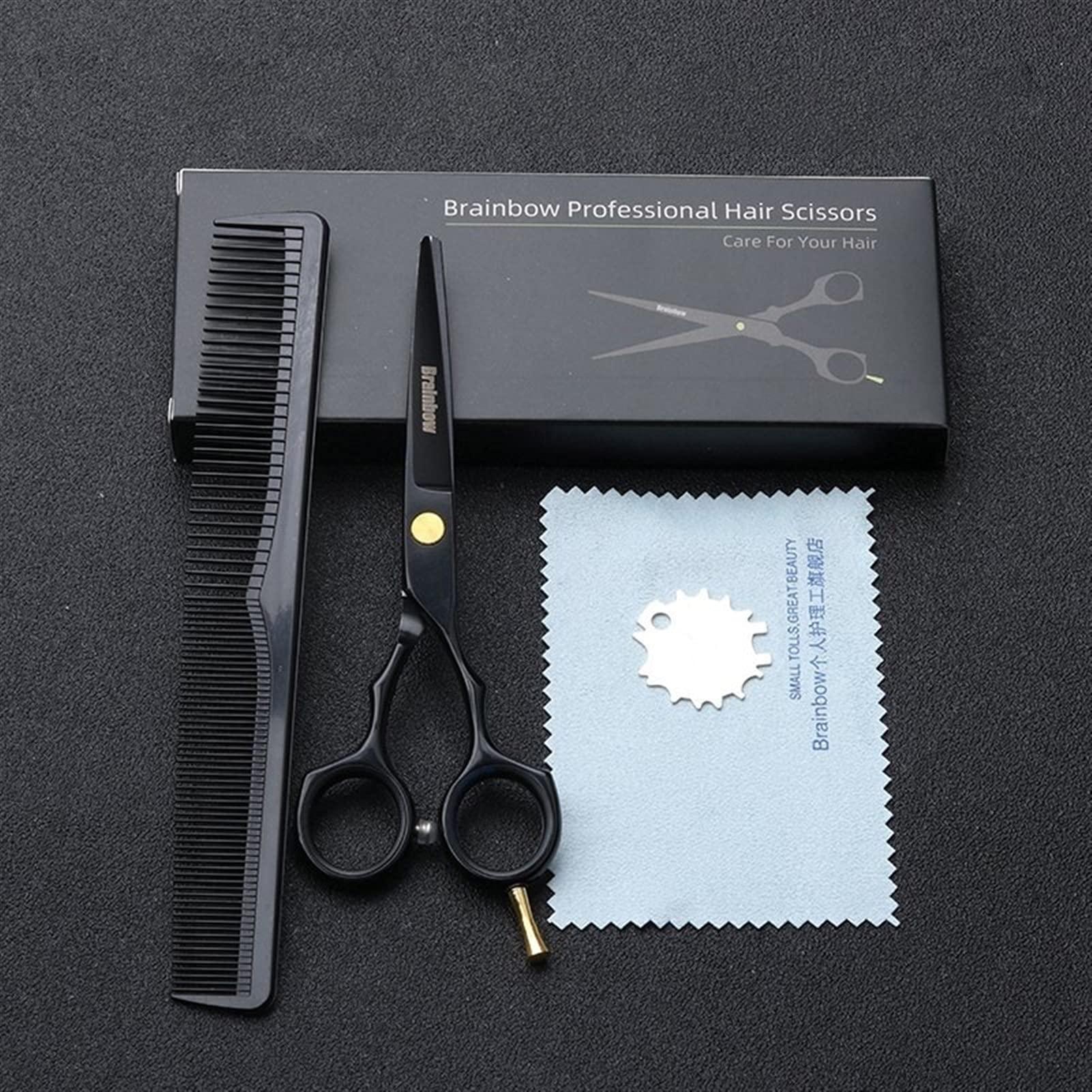 KKZY Hair Cutting Scissors, Brainbow 5.5' Professional Hair Scissors Cutting Thinning Hairdressing Barber Scissors Pro Salon Japan Hair Styling Tools BY KKZY (Color : Cut Scissor)