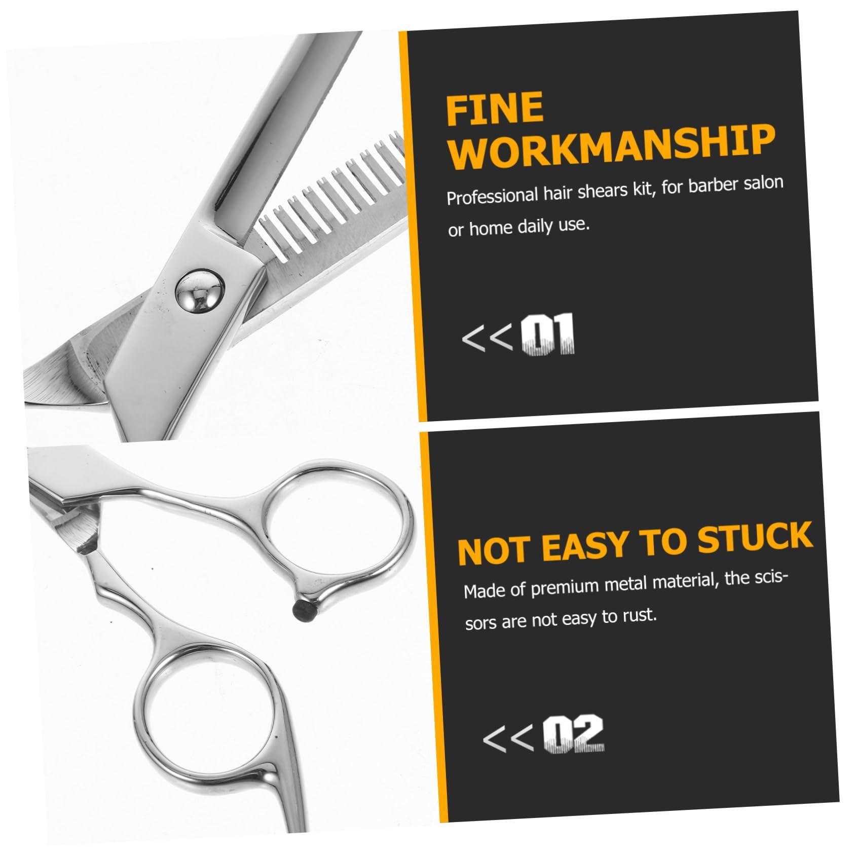 Ipetboom Ipetboom Hair Thinning Scissors Metal Material Barber Shears Hair Cutting Shears for Home Use