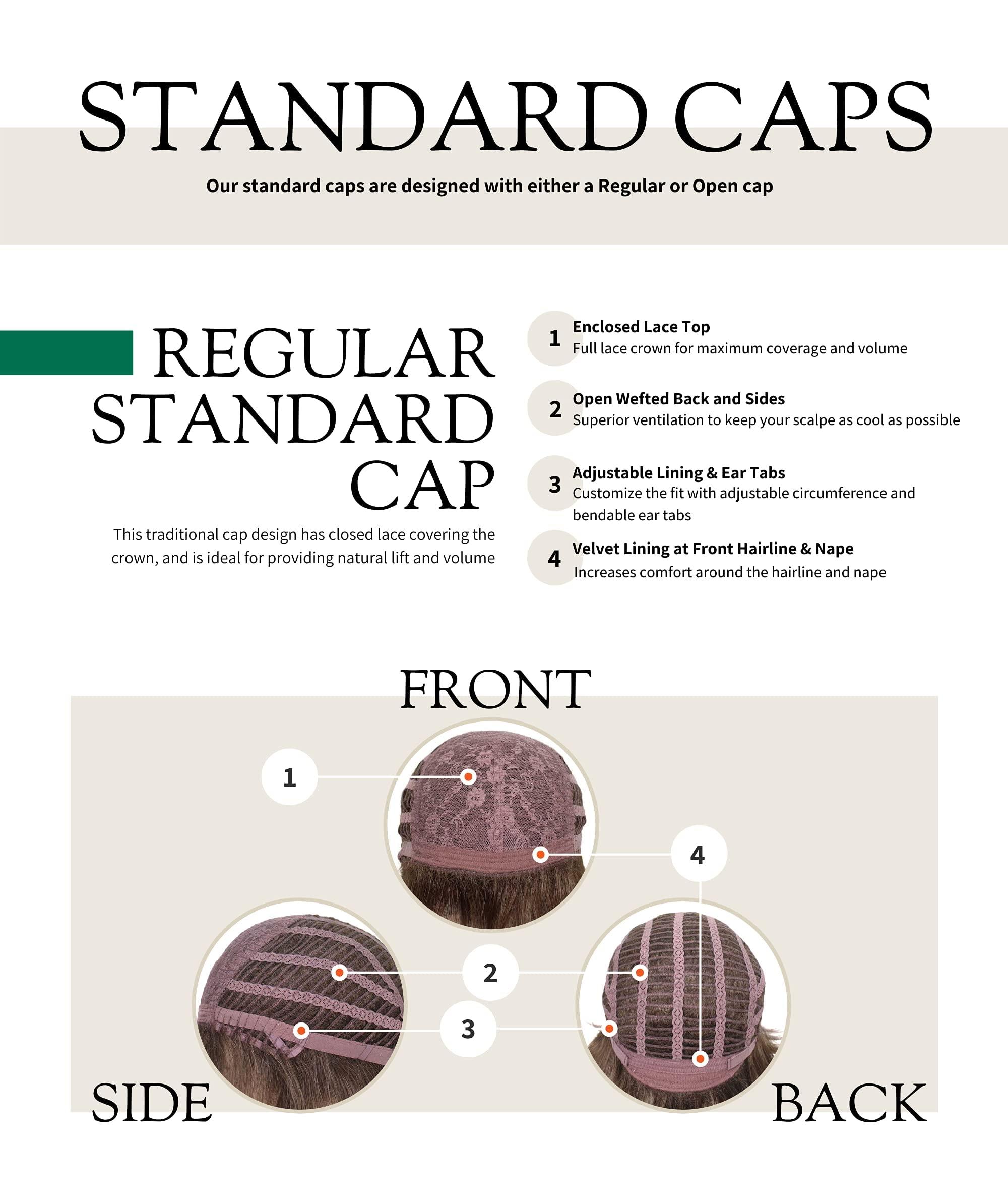 Still ME Still ME Teresa Full Wig 2.25-10\" StraightSynthetic Fiber, No Part Full Wig, Light Weight