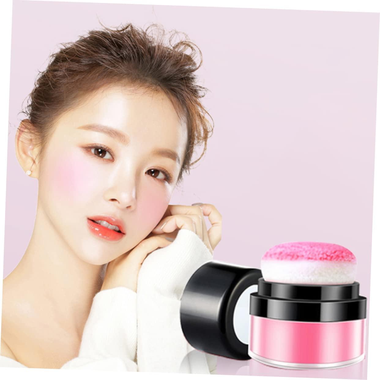 PLAFOPE PLAFOPE 3pcs Oil Control Cushion Blush Creme Blush Blusher Putty Blush Loose Blush Makeup Matte Blush Face Blushes Blush Pink Natural Blush Blusa Powder Blush Mineral Makeup Plastic Rosy