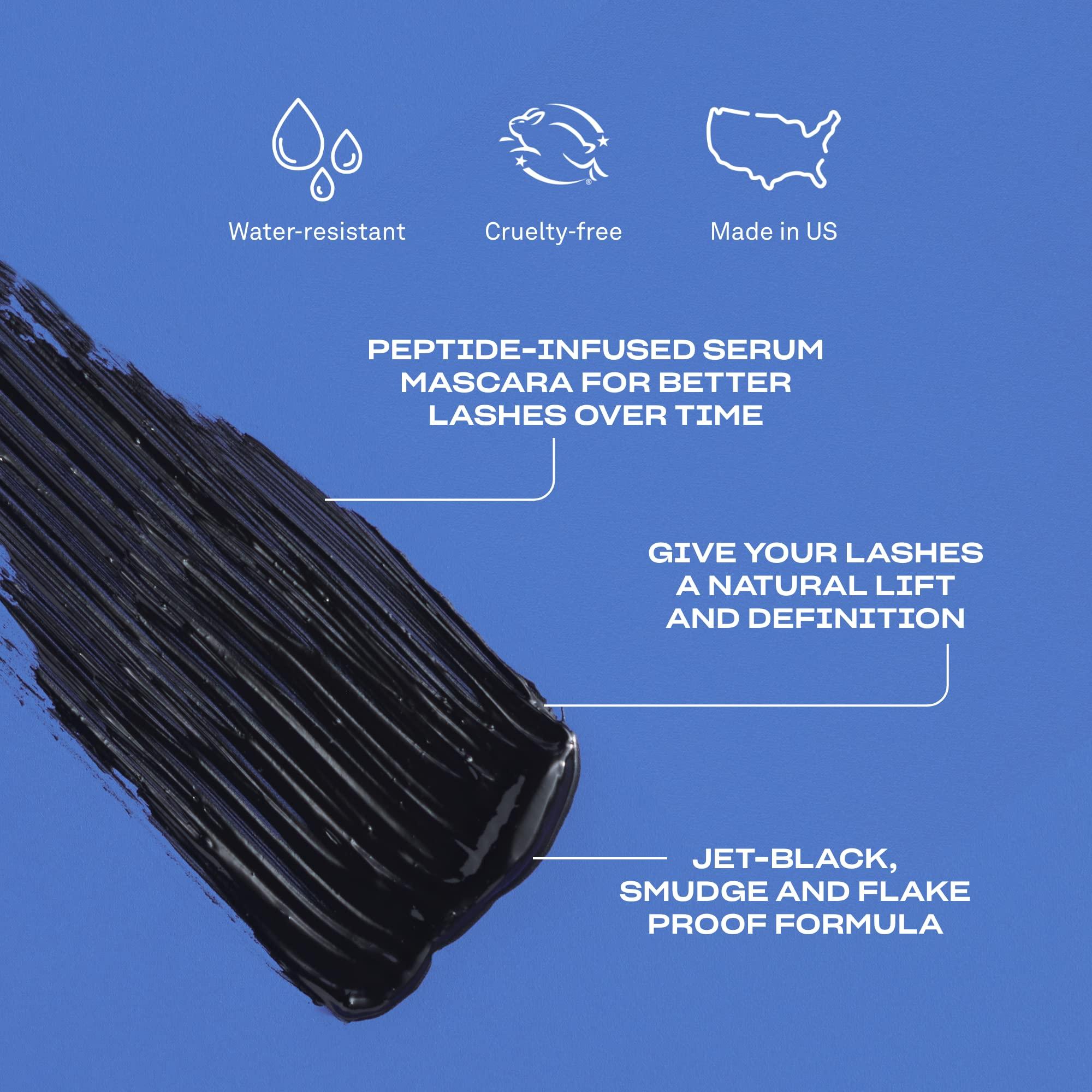 BABE ORIGINAL Babe Original Babe Lash Mascara - Smudge Proof, Long Lasting & No Clump Formula, Buildable Volume, Water Resistant, Dramatic Black