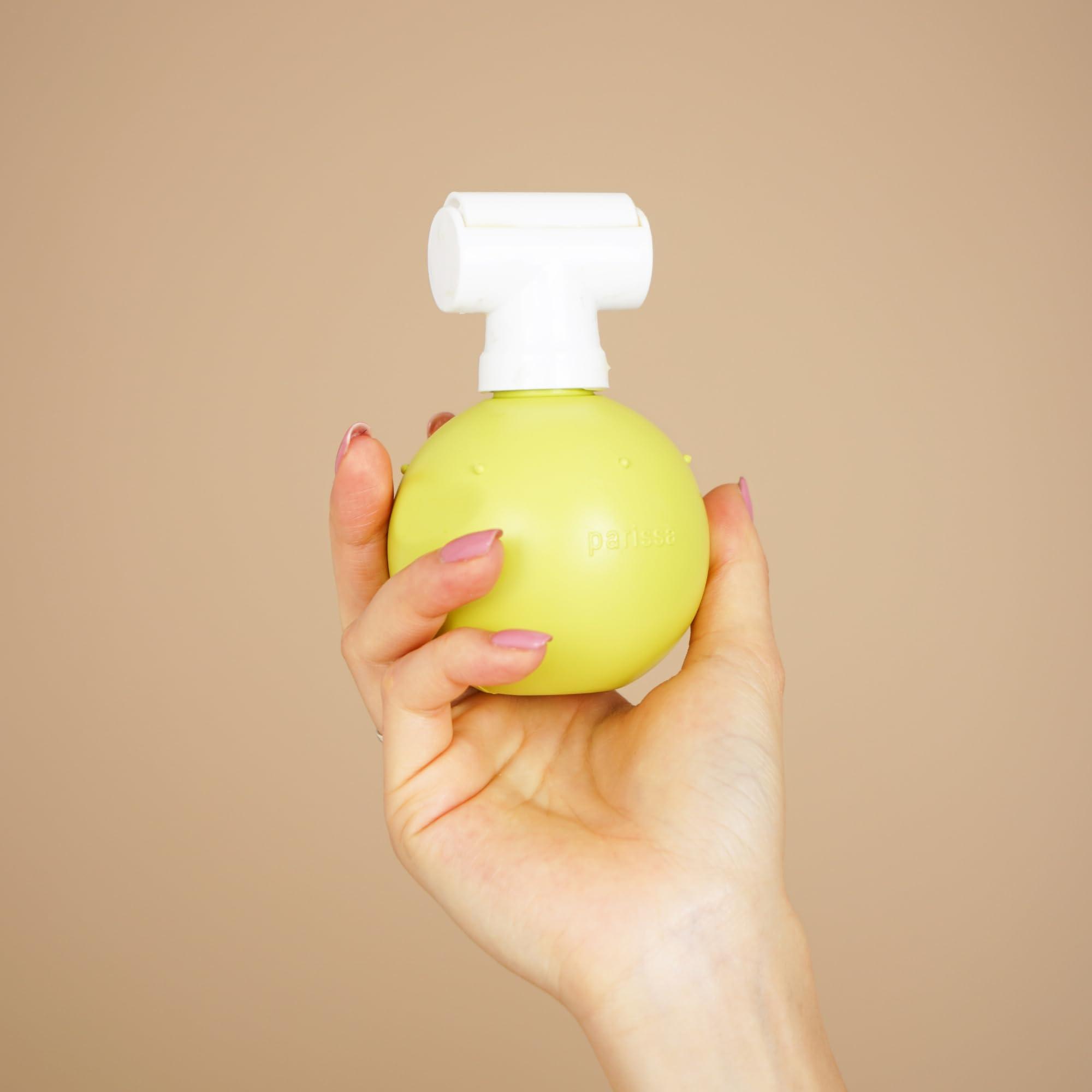 Parissa Parissa Organic Roll-On Sugar Wax Kit for At-Home Waxing, 100% Natural, Sensitive Skin, Gentle & Washable Formula