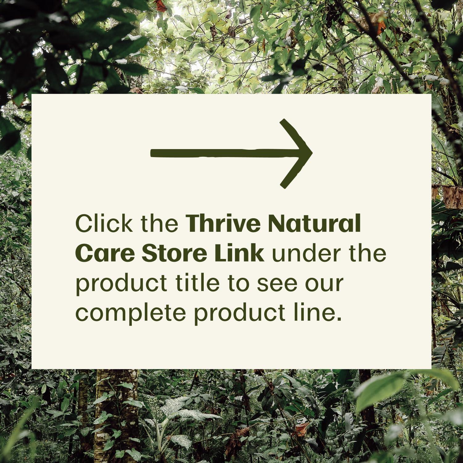 Thrive Natural Care Thrive Reef Safe Sunscreen SPF50 - Hawaii 104 Reef Act Compliant - Mineral Sunscreen Non-Nano Zinc Oxide - Vegan, (5.8 Oz (Pack of 1))