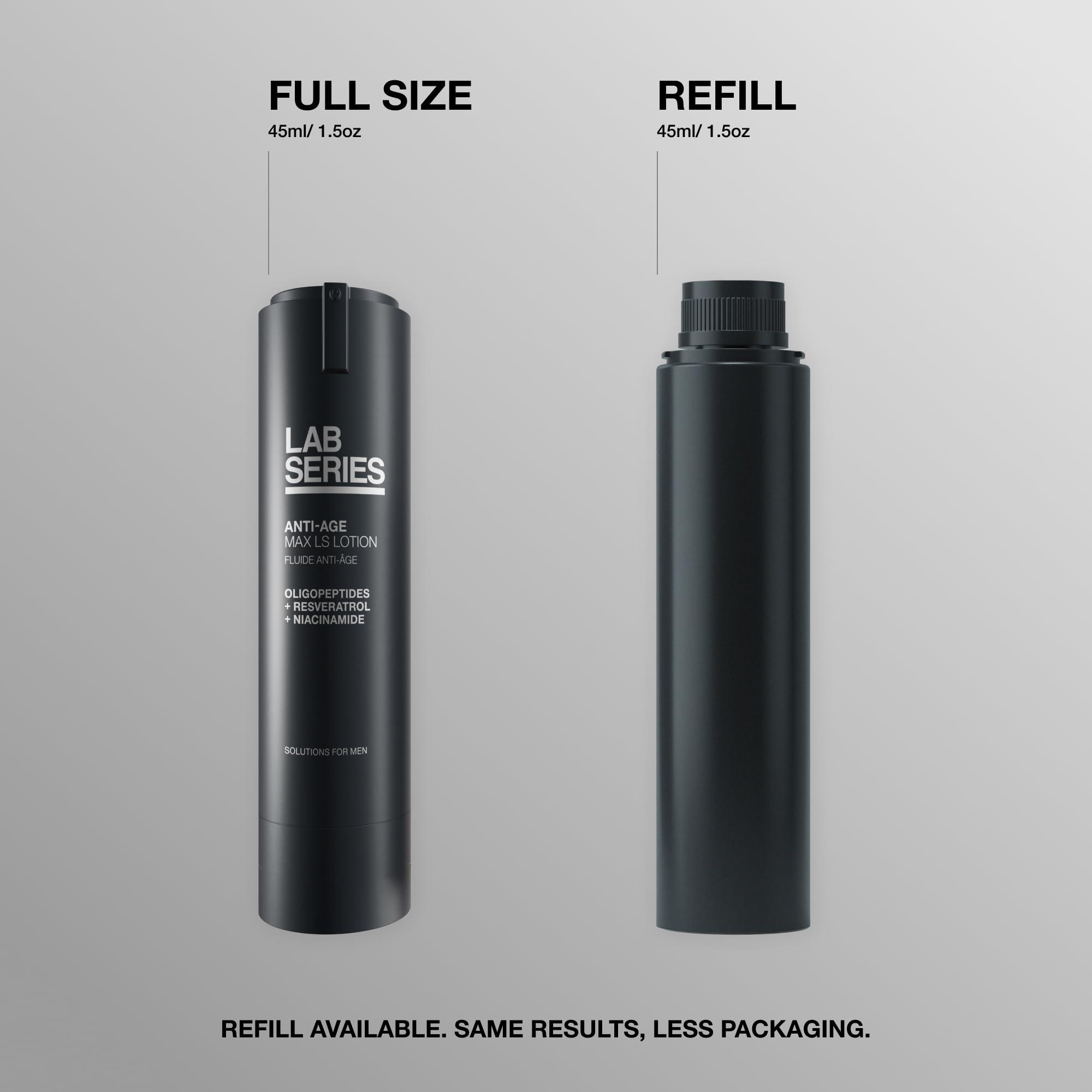 Lab Series Lab Series Max LS Lotion - Face Cream for Men - Anti Aging Face Moisturizer - Improves Skin\'s Tone, Firmness, and Texture, 1.5 Fl Oz Refill