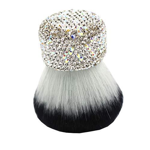 Bestbling Bestbling Bling Bling Large Mineral Powder Brush Makeup Brush Cosmetic Brush Foundation brush Perfect For Large Coverage Powder Bronzer (Silver)