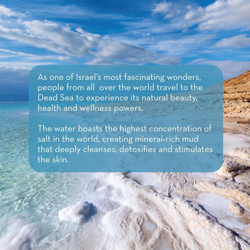 Pure Body Naturals Pure Body Naturals Dead Sea Mud Mask - Face Mask and Body Mud for Acne, Blackheads, and Oily Skin - Facial Self Care for Men and Women - Minimize Pores with Deadsea Mud, Clay, Charcoal - 8.8 Ounce