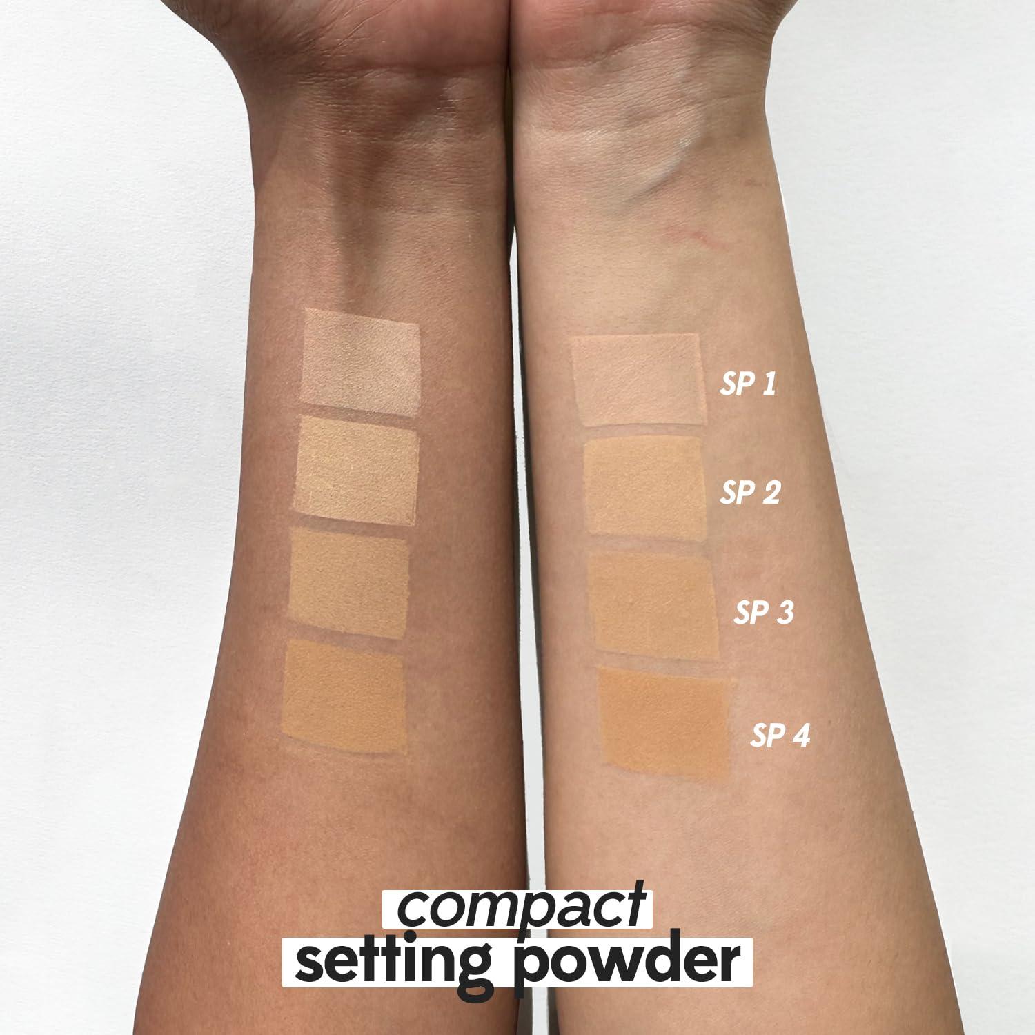 RUBY\'S ORGANICS RUBY\'S ORGANICS Compact Setting Powder Matte Complexion with SPF for Women, Absorbs Oil, Conceals & Gives Radiant Skin, Improves Skin Texture, Cruelty Free, Vegan & Paraben Free - Shade SP2, 9g