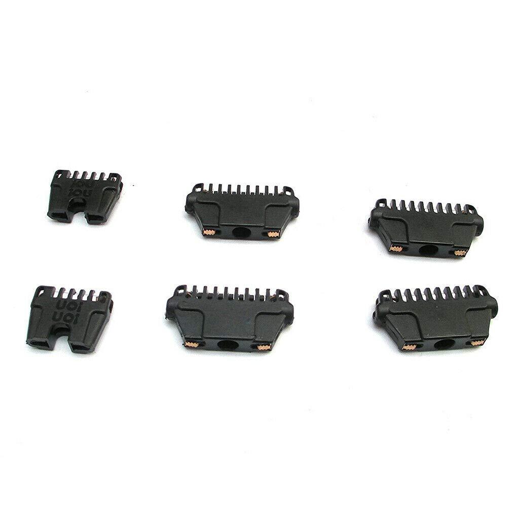 Monsterjesus 4 Wide &2 Narrow Replacement Thermicon Refill Tip Blades for Nono Hair Removal Epilator 8800 MINI Pro 3 and Pro 5