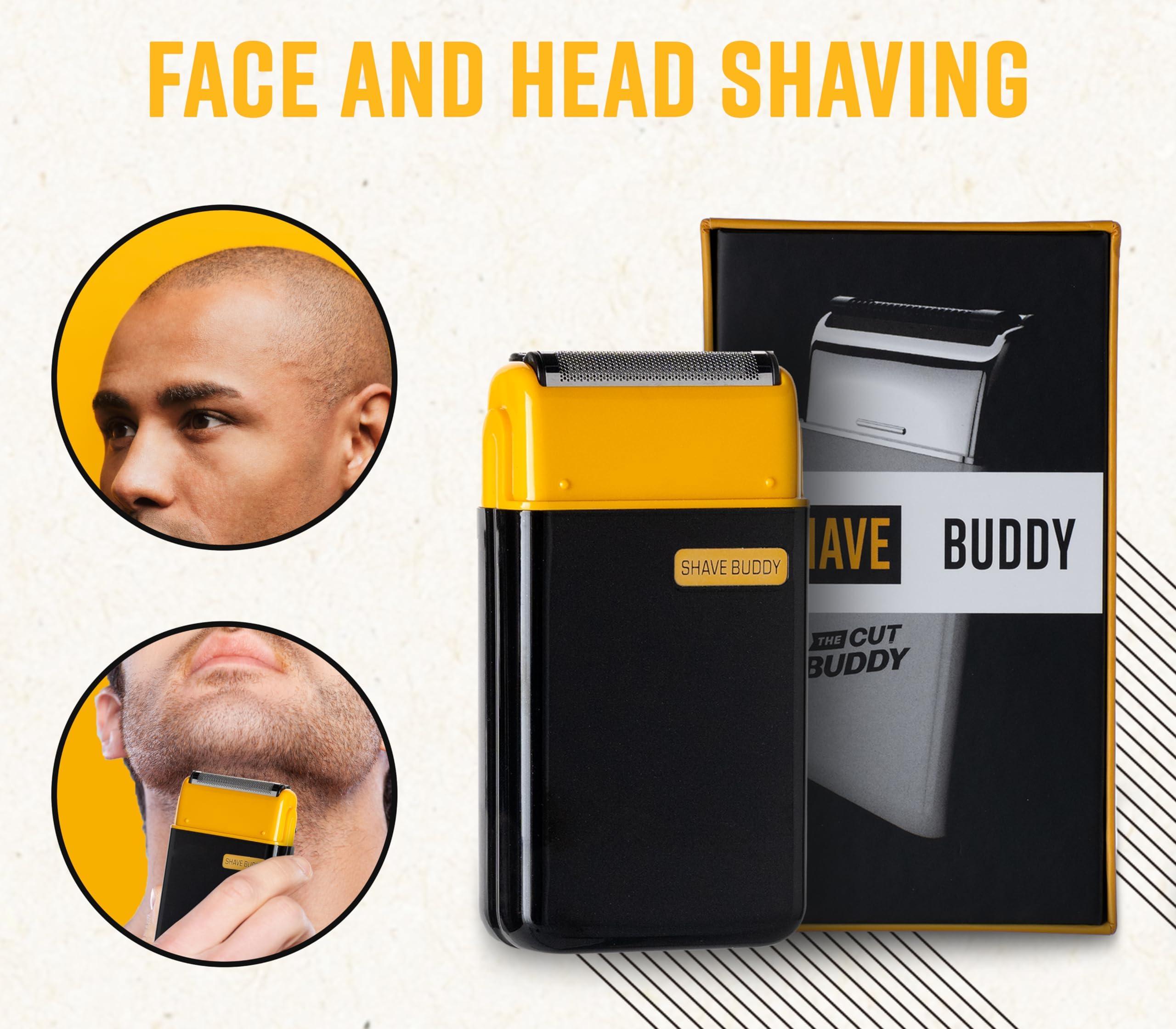 The Cut Buddy The Cut Buddy Clipper & Grooming Set + Mini Compact Foil Electric Face & Head Shaver for Men