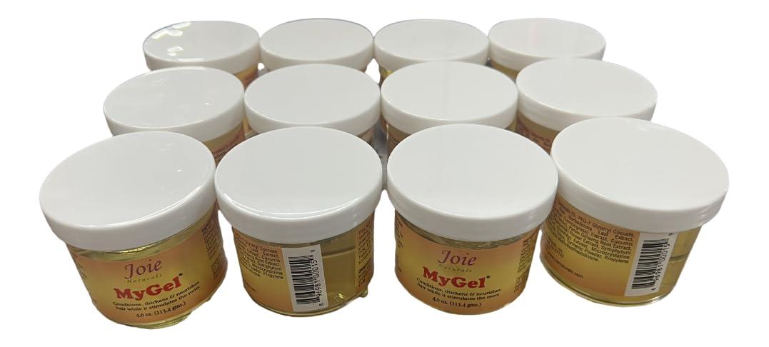 Generic Joie Naturals MyGel Hair Gel for Women Edge Control Braiding Gel 4Oz Hair Gel for Men Gel for Curly Hair Enriched with Plant Oils, Herbal Extracts Nourishing Styling Gel for Braids, Locks