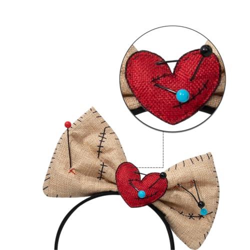 JSGHGDF JSGHGDF Masquerades Costume Bows Headband Necklace Adult Theme Party Subcultures Hairhoo
