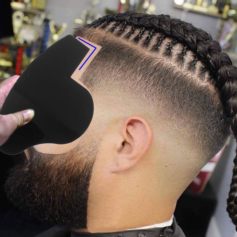 Ipetboom Ipetboom Hairline Enhancement Card - 3PCS Hairline Optimizers Hairline Enhancing Card Multi-Purpose Hairline Filler Design - Beard Shaping Too for Hairline Barber