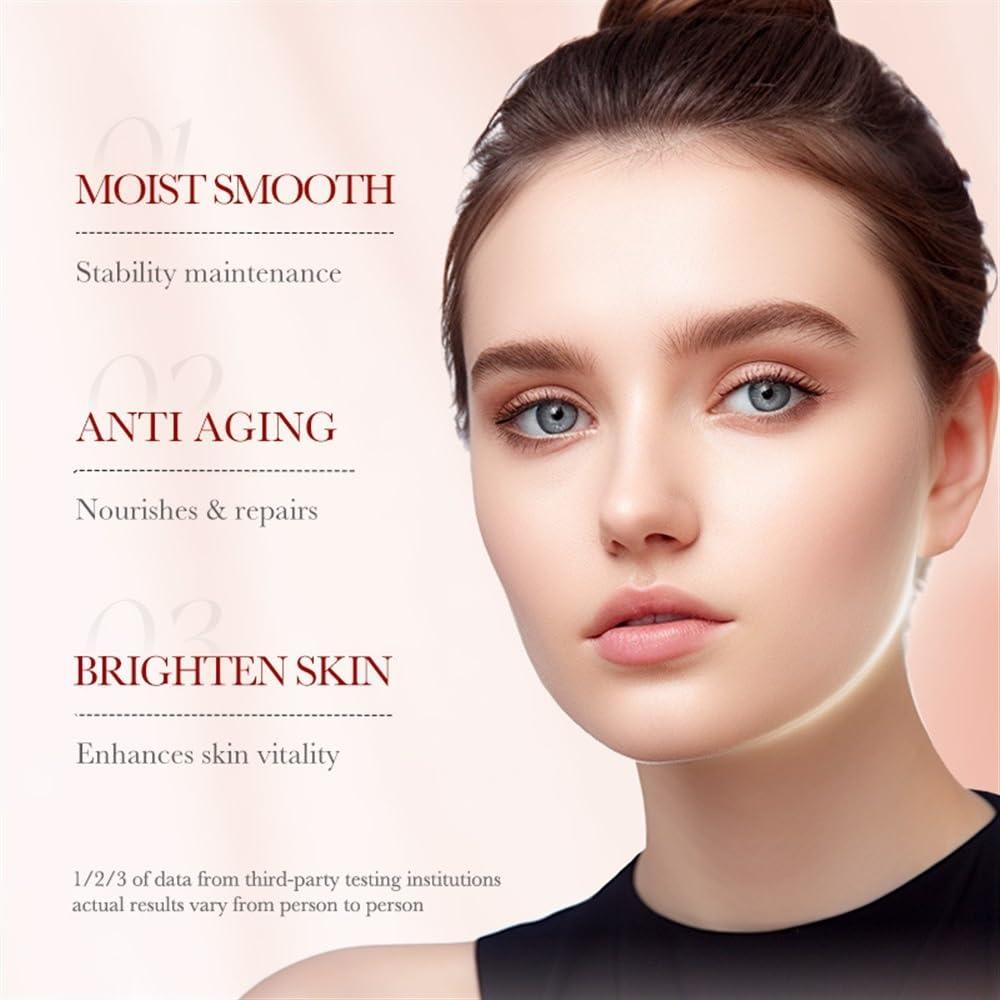 BLDOXJF Facial Anti-Wrinkle SerumDragon Blood Anti-Ageing SerumDragon\'s Blood Essential,All Natural Antioxidant Face Serum Liquid(4Count (Pack of 4))