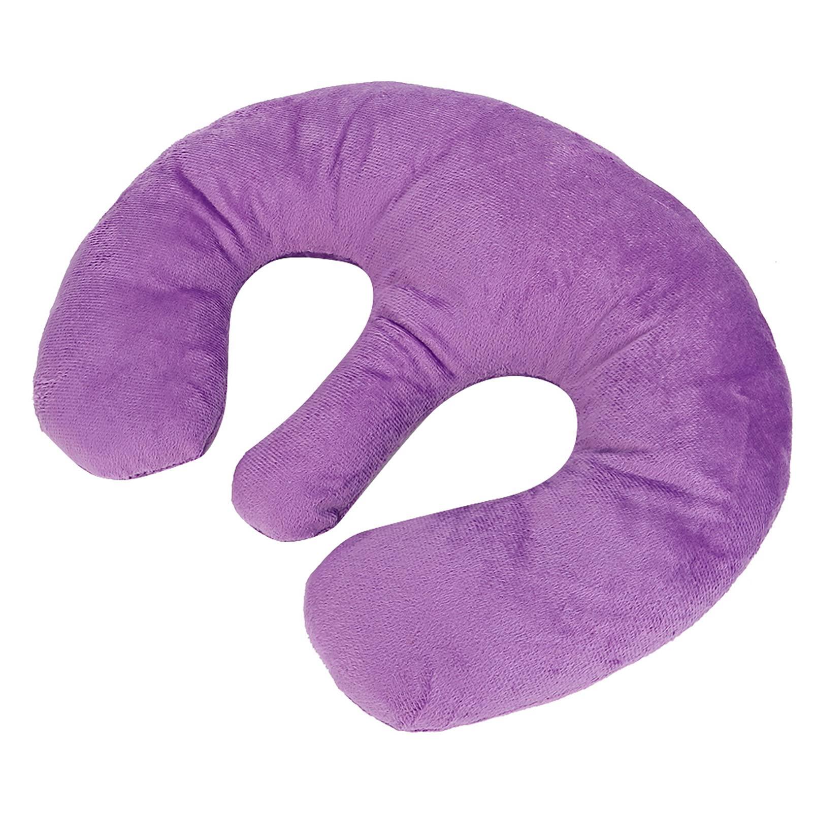Agatige Agatige Almohada para Camilla, Soft Chest Pillow Pad Breast Support Cushion Professional Massage Equipment for Beauty Salon, Spa Massage Relaxing(Purple)