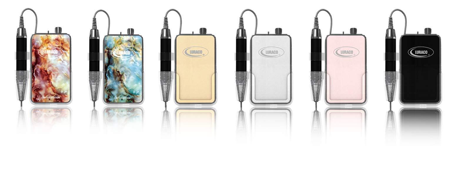 Luraco Luraco Nail Drill, Nail eFile Pro-40K Red Marble