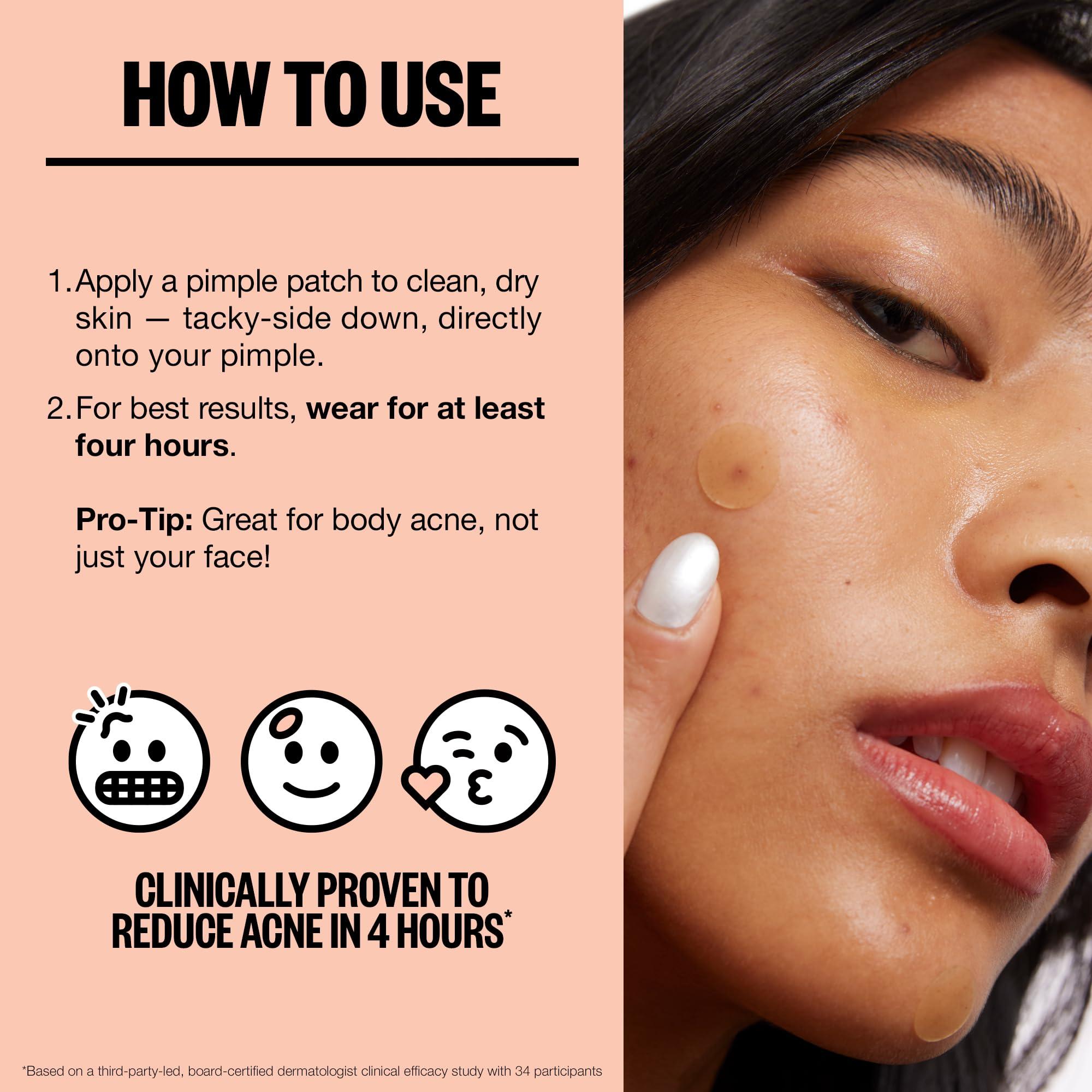 PEACE OUT PEACE OUT Acne Healing Dots Helps Clear Blemishes Overnight, Fast Acting Hydrocolloid Pimple Patches for Breakouts with Salicylic Acid, Retinol and Aloe Vera, Award Winning Skincare Solution 40 Count