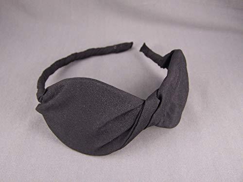 Wholesale Fashion HeadBand Black Fabric Wrapped Skinny 2 3/8" Wide Headband Hair Band Accessory Fascinator Headbands for Women
