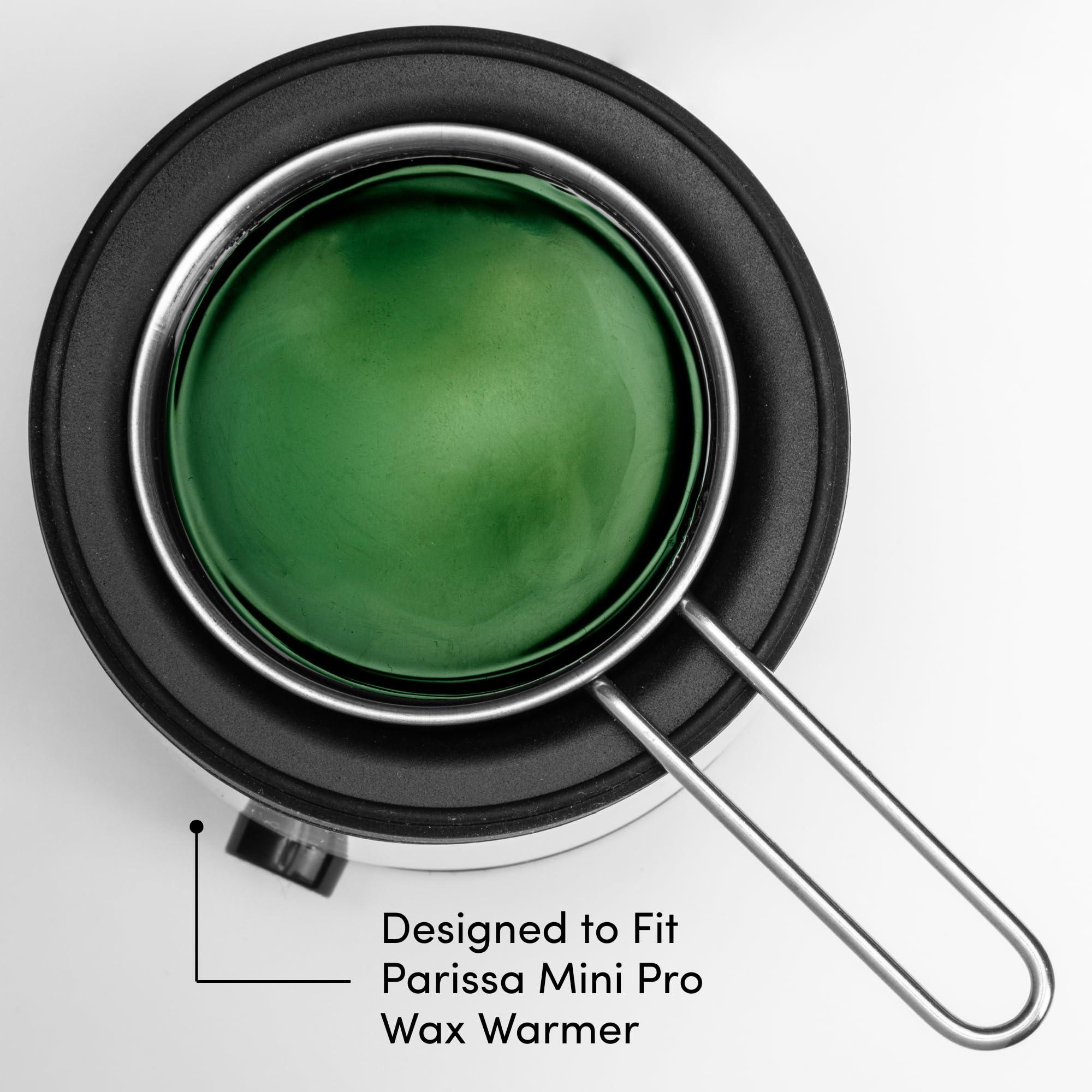 Parissa Parissa No-Strip Face & Lip Hot Wax Kit for Short & Coarse Hair Removal At-Home Waxing Kit on Face, Chin, and Upper Lip, Blue