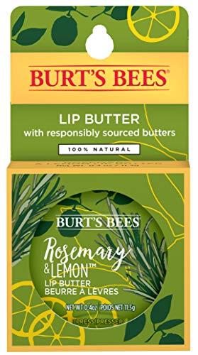 Burt\'s Bees Burts Bees Rosemary and Lemon Lip Butter Unisex Lip Balm 0.4 oz