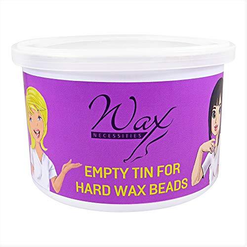 Wax Necessities Wax Necessities Empty Refill Wax Can 14.1 Ounces 3 Pack 1 Handle for Wax Can
