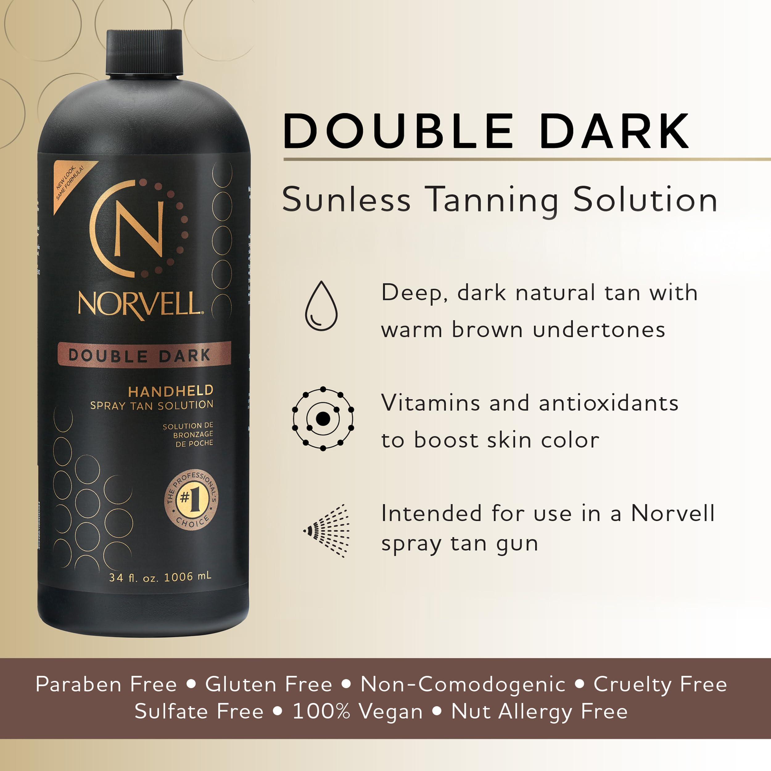 Norvell Norvell Premium Sunless Tanning Solution - Double Dark, 34 fl.oz.