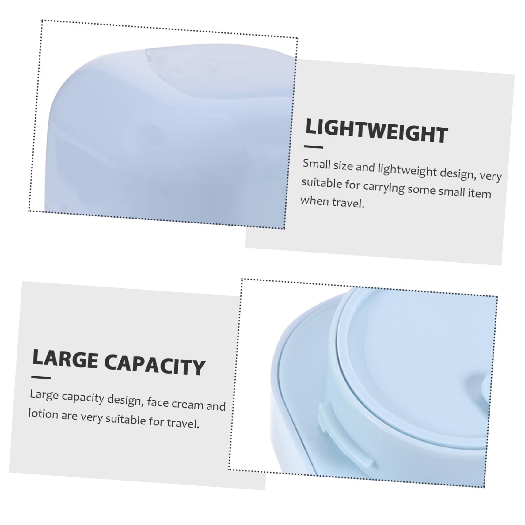 Hemoton Hemoton 4pcs Eye Creams Travel Jars Cream Containers Face Cream Bottle Sample Containers Cosmetics Jars Sub Packaging Container Sub Container Lotion Container Travel Containers or