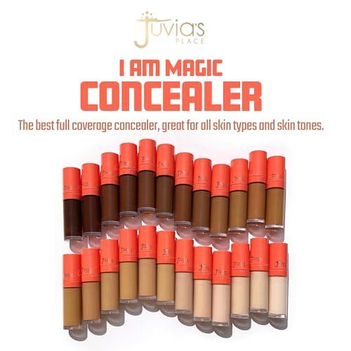 Juvia's Place Juvia's Place I Am Magic Liquid Concealer - J15 Tan w/Neutral Undertone/0.34 fl oz, Full Coverage, Hydrating, Waterproof, Long Wear