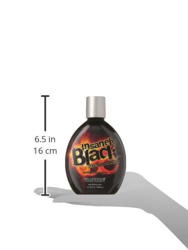 Millenium Tanning Millenium Tanning Insanely Black 60X UV Bronzer Accelerator Tanning Lotion, 2 Count, 13.5 fl oz