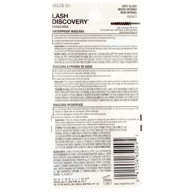Maybelline New York Maybelline Lash Discovery Waterproof Mini Brush Mascara - Very Black - 2 Pack