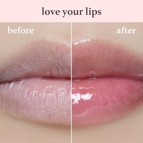 NOONI NOONI Korean Vegan Lip Oil - Applepeony | Long-Lasting, Moisturizing, Plumping, Revitalizing for Dry Lips, Waterproof, No Peel Off, Korean Tint, 0.12 FL Oz