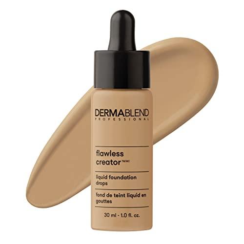 Dermablend Dermablend Flawless Creator Multi-Use Liquid Foundation Makeup, Full Coverage Foundation, 43W, 1 Fl oz