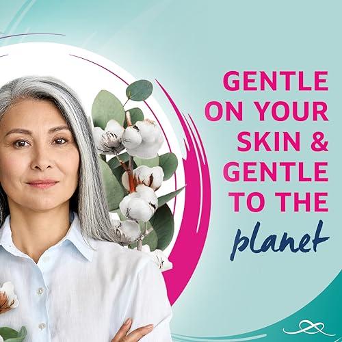 Lil-Lets Lil-Lets Cotton Wool Oval Pads, Certified Organic, 100% Pure Cotton Wool, Extra Large, Soft and Absorbent, Gentle on Skin, Dermatologically Tested, Pack of 50 Oval Pads