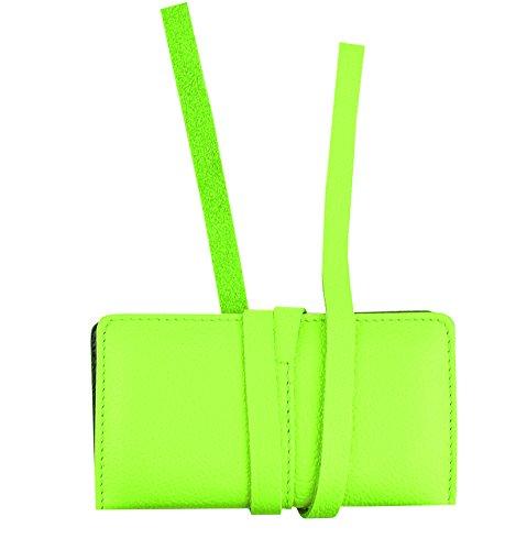 Niegelo Solingen Niegeloh Solingen 4pcs German Luxurious Handcrafted Manicure Set Nail Grooming Kit in Full Grain Green Leather Case Made in Solingen Germany (Green)