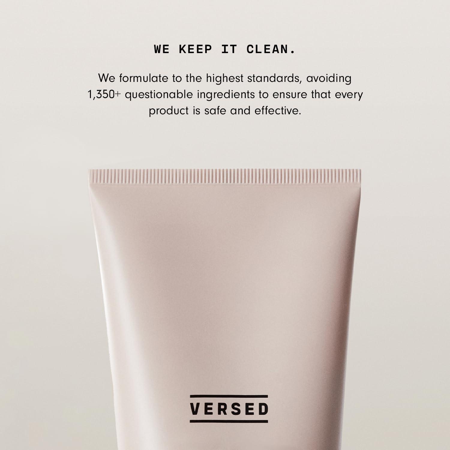 Versed Versed Press Restart Retinol Body Lotion - Skin Firming Lotion with Cocoa Butter, Squalane & Vitamin E - Lightweight All-Over Body Moisturizer for Dark Spots and Aging Dry Skin (6 oz)