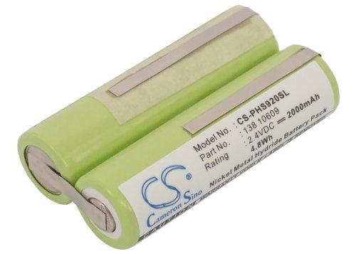 GYMSO GYMSO Battery Replacement for VL-E760, VL-E760H, VL-E760U HQ5888, HQ5890, HQ67, HQ6705, HQ6705/B, HQ6707, HQ6715, HQ6720, HQ6725, HQ6730, HQ6735