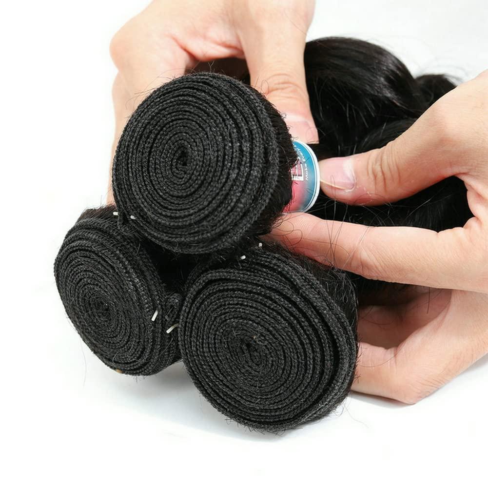 EMOL 4 Bundles 8 10 10 12 Inch Kinky Curly Human Hair Weave